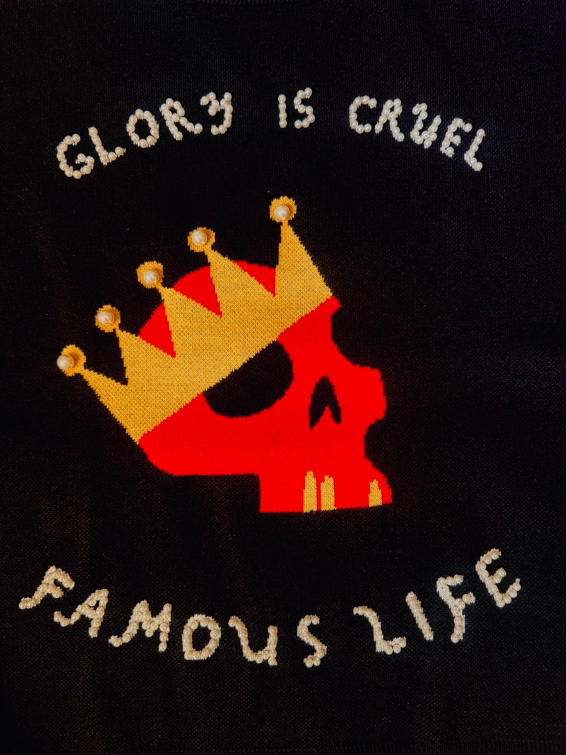 The Famous Life “Glory Is Cruel” Crown Knit