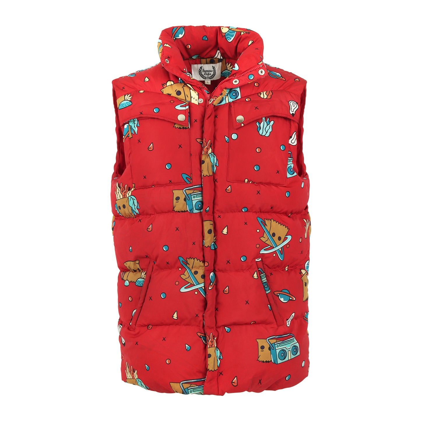 Mr Fame Puffer Vest
