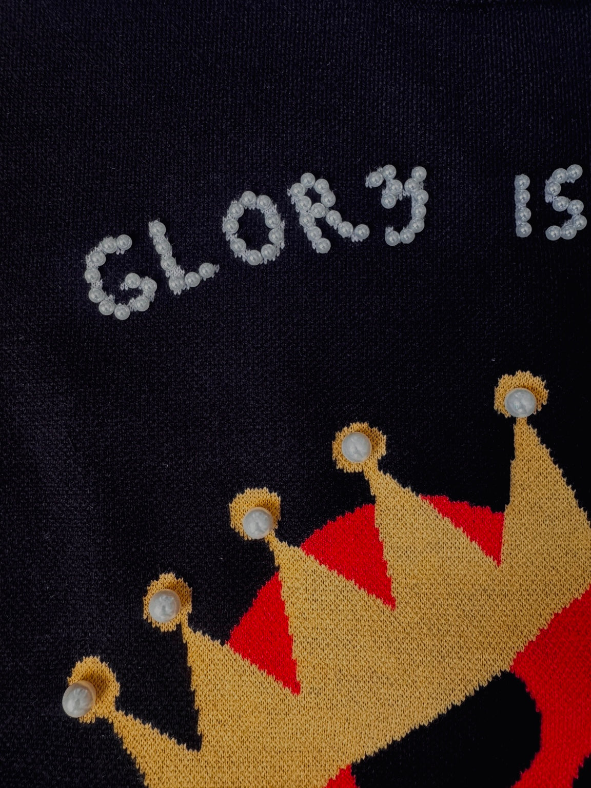 The Famous Life “Glory Is Cruel” Crown Knit